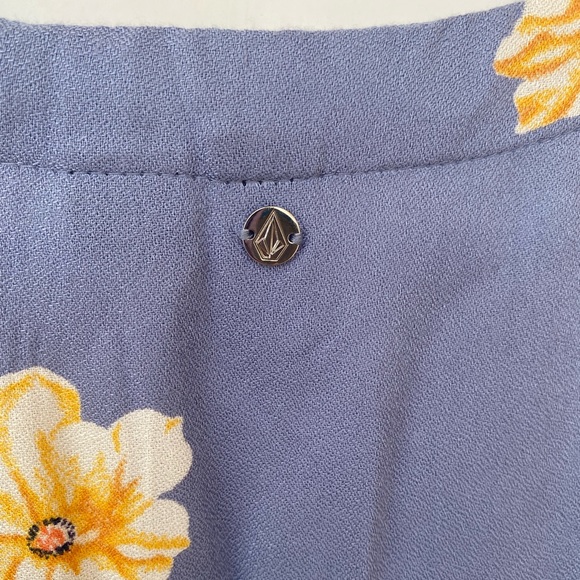 Volcom High Low Button Up Floral Sun Dress - Picture 7 of 7